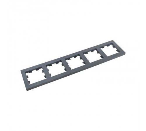 5 - местная рамка, графит, пластик Эпика  UP1-FPG-05 EKF