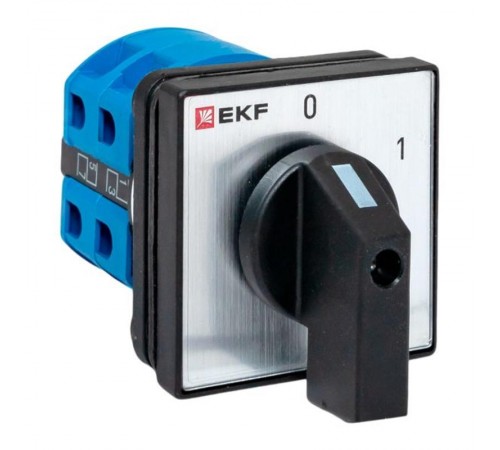 Переключатель кулачковый ПК-1-13 25А 3P "0-1" IP65  pk-1-13-25-65  EKF