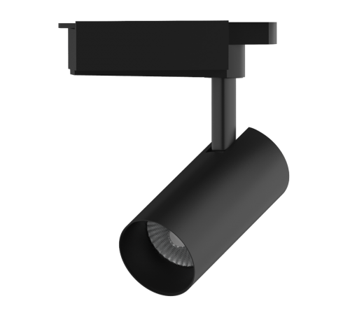 Светильник светодиодный трековый цилиндр 12W 1100lm 4000K 180-220V IP20 55*185мм черный линза 36  TR080  Gauss