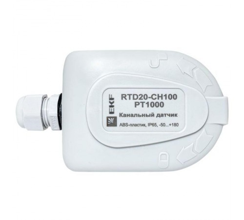 Канальный датчик температуры 100 мм  RTD20-CH100-PT1000  EKF