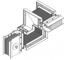 Секция Z вверх прав. 630А Al 3L+N+PER IP55 тран. IEK  LB-0630A4-35-F-ZUR  IEK
