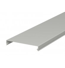 Крышка кабельного канала LK4 100 мм (ПВХ,серый) (LK4 D 100)  6178490  OBO Bettermann