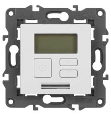 Терморегулятор Elegance 14-4111-01М универс.230В-Imax16А, белый матовый  Б0065786  ЭРА