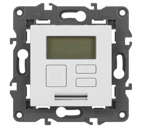 14-4111-01 Терморегулятор универс. 230В-Imax16А, IP20, Эра Elegance, белый  Б0034375  ЭРА