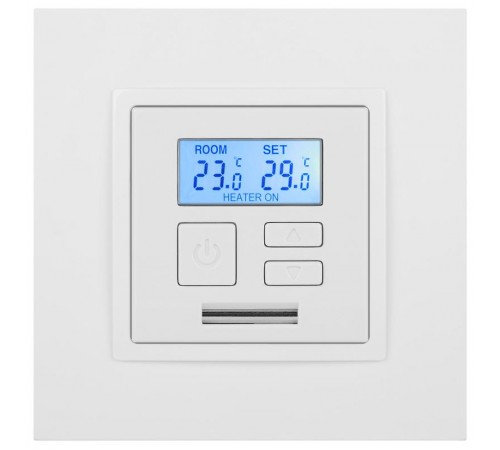 14-4111-01 Терморегулятор универс. 230В-Imax16А, IP20, Эра Elegance, белый  Б0034375  ЭРА