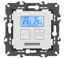 14-4111-01 Терморегулятор универс. 230В-Imax16А, IP20, Эра Elegance, белый  Б0034375  ЭРА