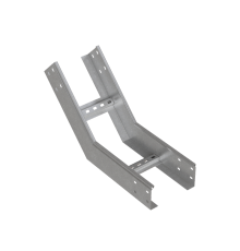 Угол лестничный вертикальный внутренний 45 гр. 100х100х1,2 мм HD N  LNL45-100-100-1.2 HD N  КМ - профиль