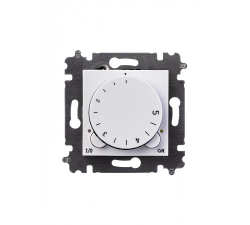 ABB Levit Белый / ледяной Терморегулятор с поворотной ручкой 16А  3292H-A00003 01W  2CHH920003A6001  ABB