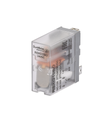 Реле 12A 1CO 24VDC  RSXG15BD  SE