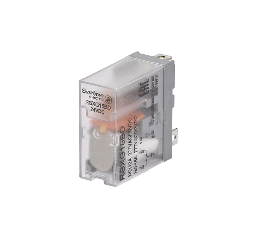Реле 12A 1CO 24VDC  RSXG15BD  SE