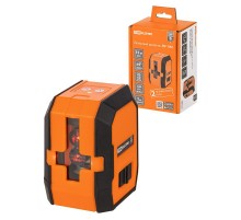 Лазерный уровень ЛУ-1(К), 15 м ± 1 мм/5 м, два луча, 635 нм, красный луч, резьба 1/4, "Гранит"  SQ1018-0302  TDM