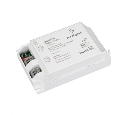 Диммер SMART-D2-DIM (100-240V, 2A, TRIAC, 2.4G)  023066  Arlight