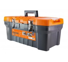 Ящик для инструментов ТЕХНИК-20, 51х26х22 см, метал. замки, лоток, два органайзера, "Рубин"  SQ1032-0202  TDM