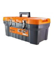 Ящик для инструментов ТЕХНИК-20, 51х26х22 см, метал. замки, лоток, два органайзера, "Рубин"  SQ1032-0202  TDM