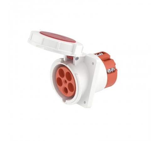Розетка скрытой установки с наклоном IP67 63A 3p+E+N 400V  DIS4156367  DKC