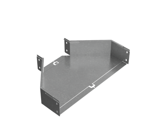 Переходник центральный 100х200-500 мм "ПЛЮС" HD  PDplus100-200-500-C HD   КМ-профиль