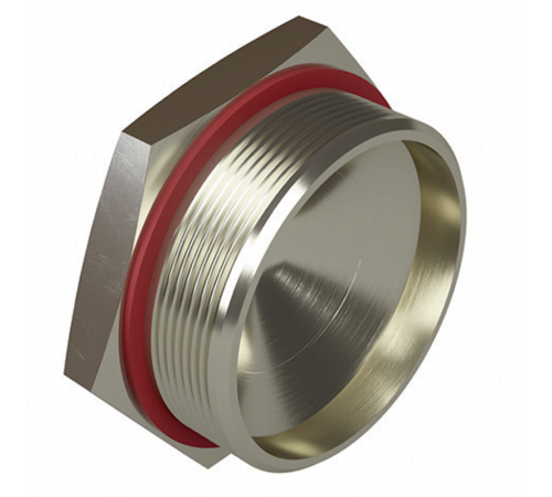 Заглушка взрывозащищенная Ex d e, М32x1,5. Нержавеющая сталь AISI316L. IP66/67/68  EXD6050-M32SX  DKC