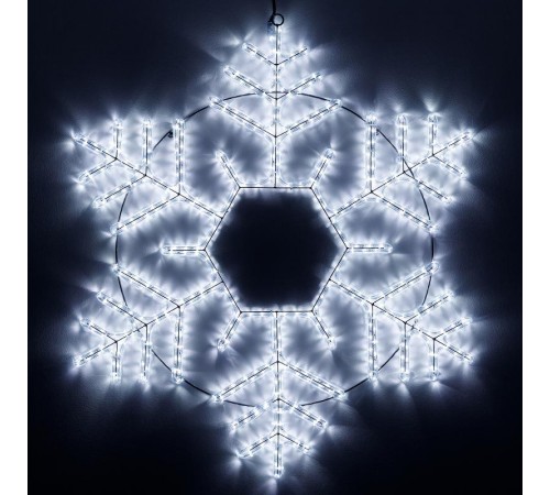 Фигура ARD-SNOWFLAKE-M10-1000x900-504LED White (230V, 31W) (Ardecoled, IP65)  034258  Arlight