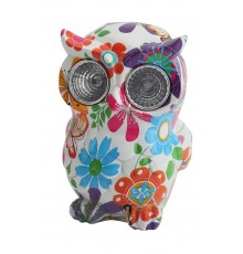 Cветильник садовый декоративный Птица на солнечной батарее ERAFYS01-04 полистоун, 15 см  Б0038497  ЭРА