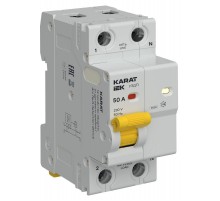 KARAT УЗДП 1P+N 50A  KA-DP10-1-050  IEK