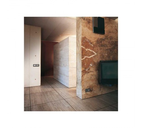 Simon 75 Механизм Выключатель нажимной вспомогательный к выключателю релейному с голубой подсветкой, S82, S82N, S88, S  75306-69  Simon