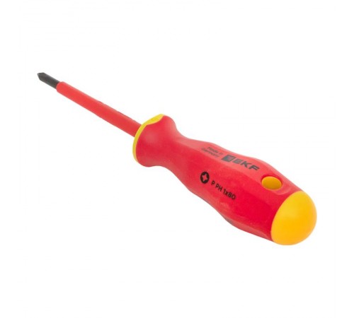 Отвертка Professional PH-FL1х80 мм VDE 1000В ph-fl-1-80-pro-inEKF
