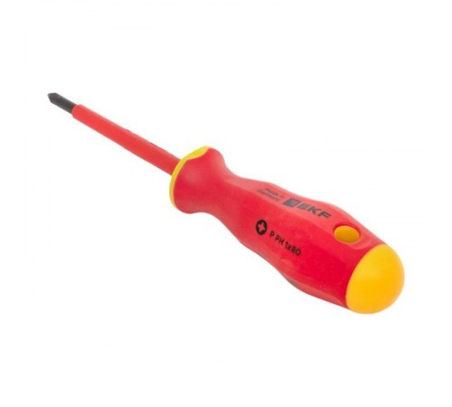 Отвертка Professional PH-FL1х80 мм VDE 1000В ph-fl-1-80-pro-inEKF