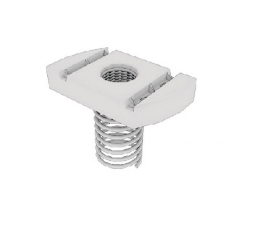 Гайка канальная М6 с пружиной  ГКМП6  Ostec