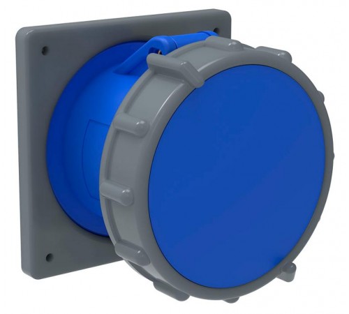 Розетка встраиваемая MAGNUM ССИ-433 63А-6ч/200-250В 2P+PE IP67  PSN71-063-3-2-67  IEK