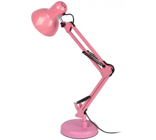 Настольный светильник N-214-E27-40W-P розовый  Б0052765  ЭРА