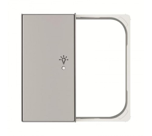 SRL-2-L-85PL Клавиша двойная левая free@home, SKY, освещение, серебристая2CLA852642A1301 ABB