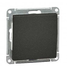 W59 Черный бархат Переключатель 1-клавишный 16А, 10АХ  VS610-156-6-86  SE