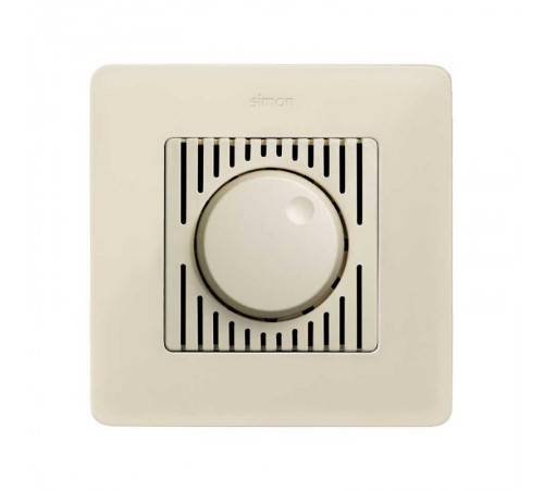 Simon 82 Накладка на проходной поворотно-нажимной светорегулятор 100-1000 Вт, S82, S82N, слоновая кость  82035-31  Simon