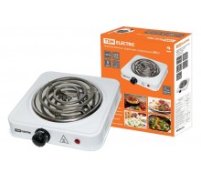 Электроплитка одноконф. ЭПС1 230 В, 1 кВт, спираль, белая  SQ2504-0001  TDM