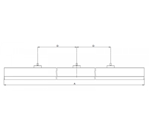 Светильник LNK LED MINI 2x30 /main line harness/ 4000K  1292000450  Световые Технологии