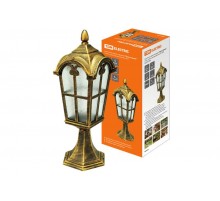 Светильник садово-парковый НПУ Братья Гримм 100Вт ЛН/КЛЛ/LED Е27 IP54 стойка, шагрень/бронза  SQ0330-0094  TDM