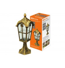 Светильник садово-парковый НПУ Братья Гримм 100Вт ЛН/КЛЛ/LED Е27 IP54 стойка, шагрень/бронза  SQ0330-0094  TDM