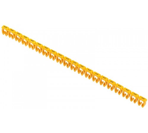 Маркер откр. тип KE 4-6мм2 символ "S" (200шт/упак)   UMK-KE3-S  IEK