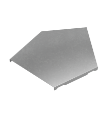 Крышка горизонт. угла 45 гр. 150 мм "ПЛЮС" HD  KGLplus45-150 HD   КМ-профиль