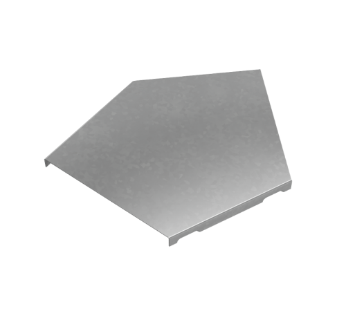 Крышка горизонт. угла 45 гр. 150 мм "ПЛЮС" HD  KGLplus45-150 HD   КМ-профиль