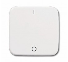 Клавиша для механизмов 2-х и 3-х полюсных выключателей, с маркировкой "I/O", серия Reflex SI, цвет альп. белый  1731-0-0884   2CKA001731A0884  ABB