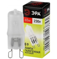 Лампа галогенная матовая 60Вт 220В G9 JCD  C0027364  ЭРА