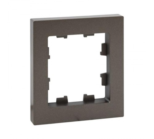 1 - местная рамка, мокко, пластик Эпика  UP1-FPM-01 EKF