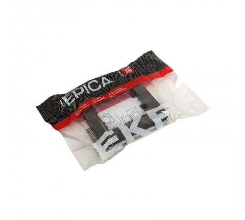 1 - местная рамка, мокко, пластик Эпика  UP1-FPM-01 EKF