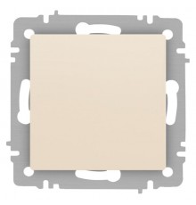 Выключатель Intro Accent 6-101-02 , 10А-250В, IP20, СУ, Accent, AL/CU, слоновая кость  Б0063477  Intro