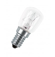 Лампа накаливания ЛОН трубчатая d26мм E14 15Вт 230В для холодильников SPC.T26/57 CL 15W 230V E14 FS1  4050300310282  Osram