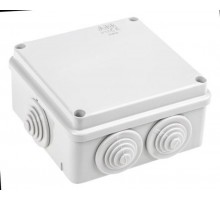 Коробка распределительная герметичная с вводами IP55 100х100х50мм ШхВхГ  00816  ABB