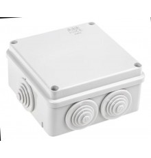 Коробка распределительная герметичная с вводами IP55 100х100х50мм ШхВхГ  00816  ABB