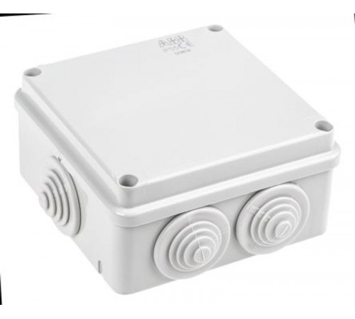 Коробка распределительная герметичная с вводами IP55 100х100х50мм ШхВхГ  00816  ABB