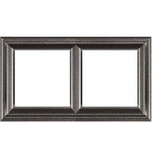 Рамка 2-поста; термопласт; антрацит; Eco Deco  EPD482AN  Jung